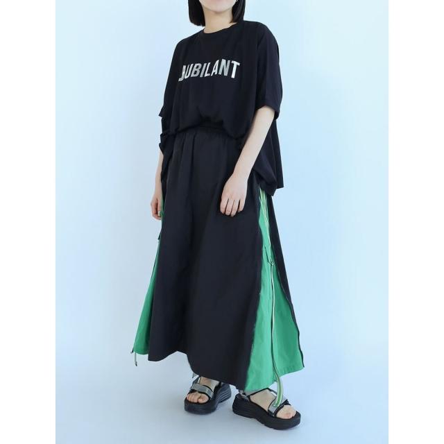 LASUD　ヤマダヤ　ロングスカート　サイドジップラインスカート　シャカシャカ ラシュッド（LASUD）/サイドジップラインスカートの通販はau PAY