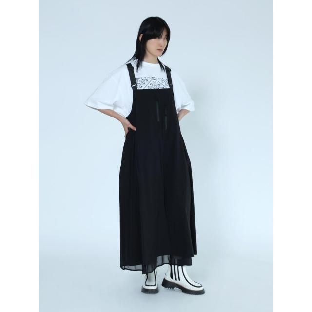 週末限定価格⭐️チュールレイヤードジャンパースカート★ラシュッド♪ヤマダヤ 週末限定価格⭐️チュールレイヤードジャンパースカート