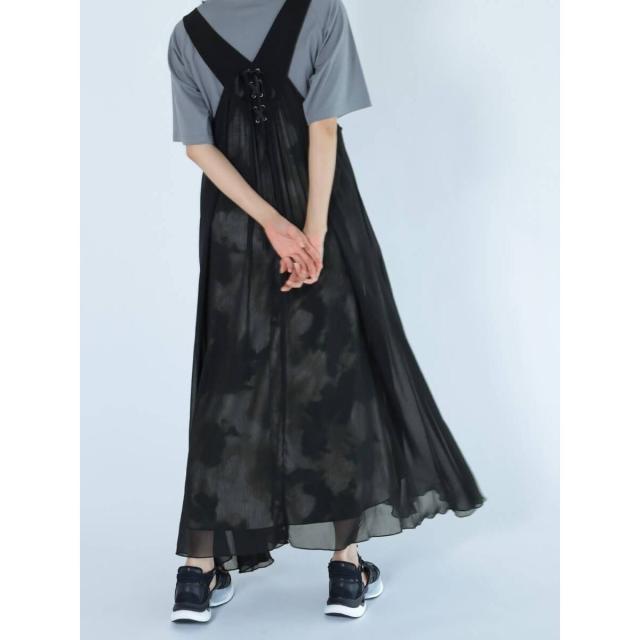 ラシュッド（LASUD）/タイダイレイヤードワンピース