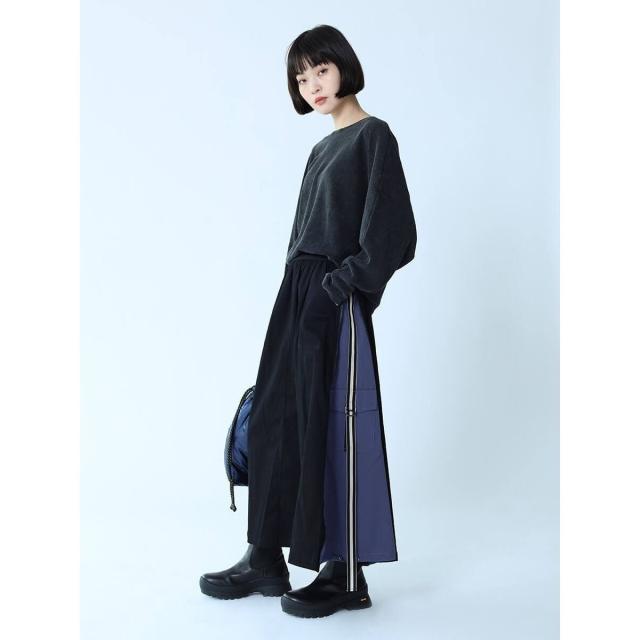 ラシュッド（LASUD）/ジップインラインスカート_11