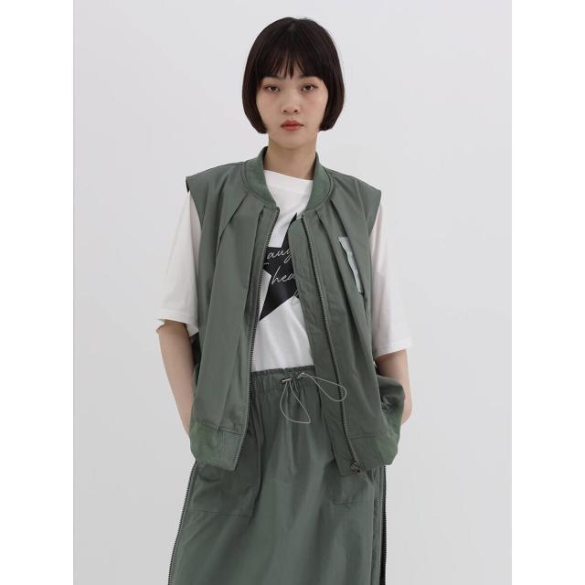 ラシュッド（LASUD）/裏メッシュミリタリーベスト