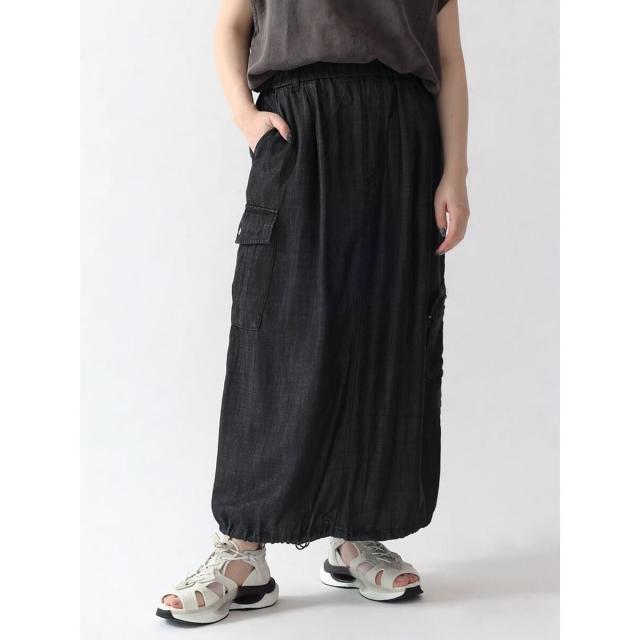 ラシュッド（LASUD）/オーバーダイドロストスカート