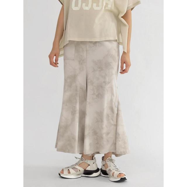 ラシュッド（LASUD）/タイダイ柄マーメイドスカート