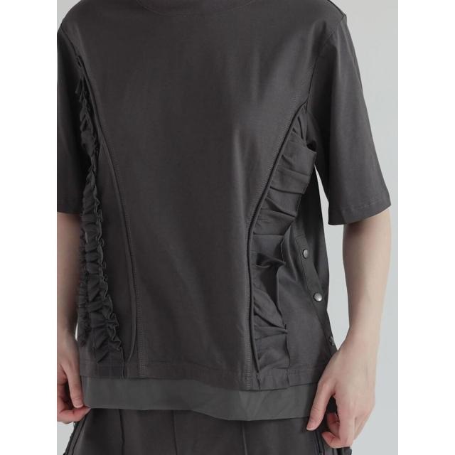 ラシュッド（LASUD）/フリルデザインカットソーの通販はau PAY