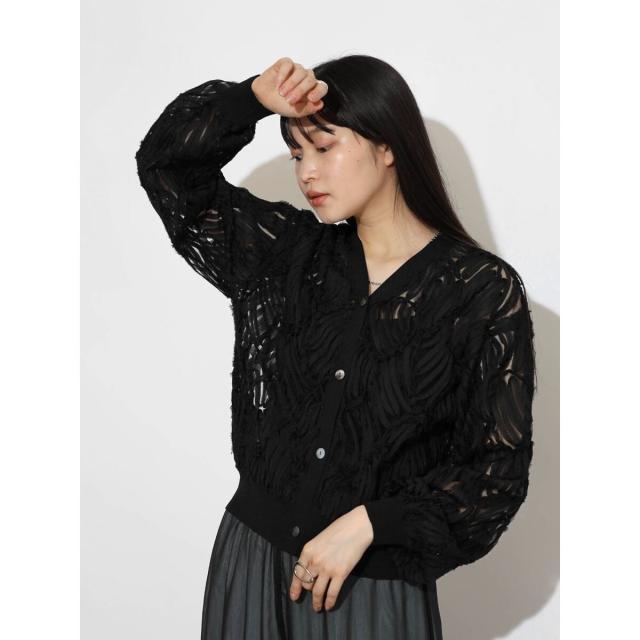 ラディエイト(RADIATE)/エンブロイダリーメッシュカーディガン ラディエイト(RADIATE)/エンブロイダリーメッシュカーディガン