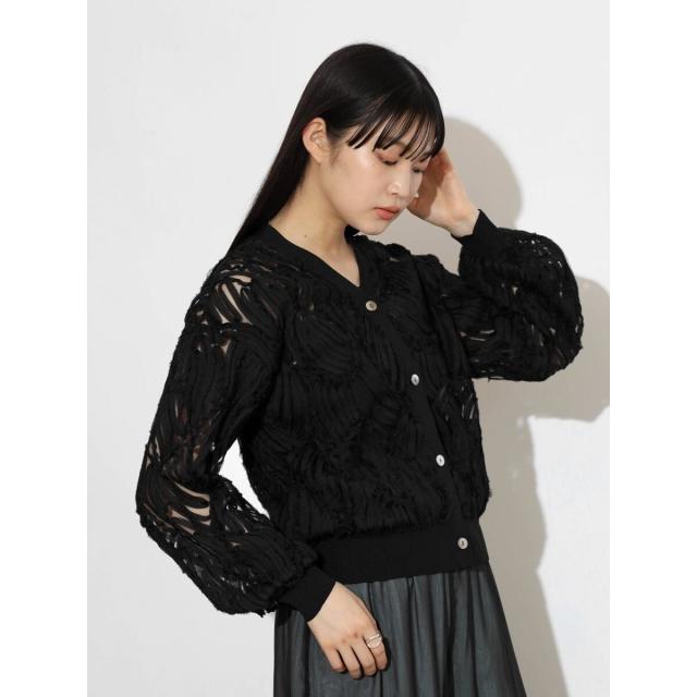 ラディエイト(RADIATE)/エンブロイダリーメッシュカーディガン ラディエイト(RADIATE)/エンブロイダリーメッシュカーディガン