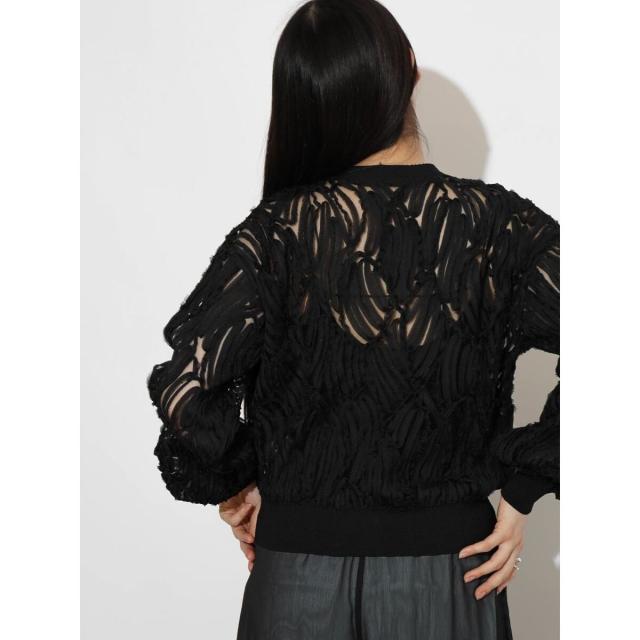 ラディエイト(RADIATE)/エンブロイダリーメッシュカーディガン ラディエイト(RADIATE)/エンブロイダリーメッシュカーディガン