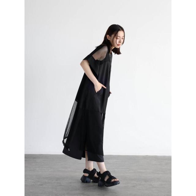RADIATE ヤマダヤ メッシュドッキングロングシャツ ラディエイト RADIATE メッシュドッキングロングシャツ