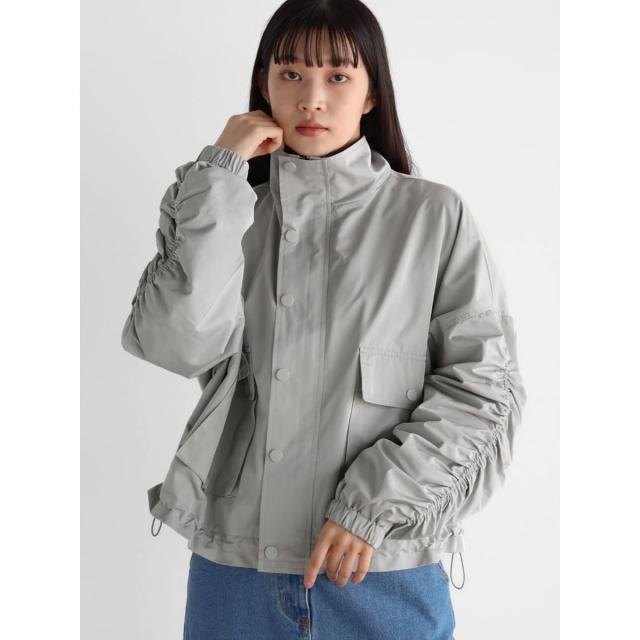 ラディエイト（RADIATE）/ギャザースリーブスタンドカラーブルゾンの通販は 15,840円