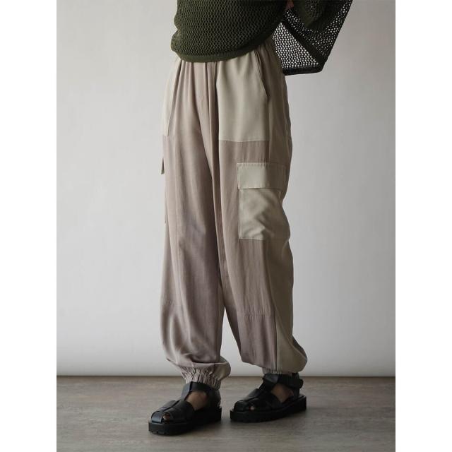 RADIATE デニムドッキングストライプスラックスパンツ ラディエイト RADIATE デニムドッキングストライプスラックス