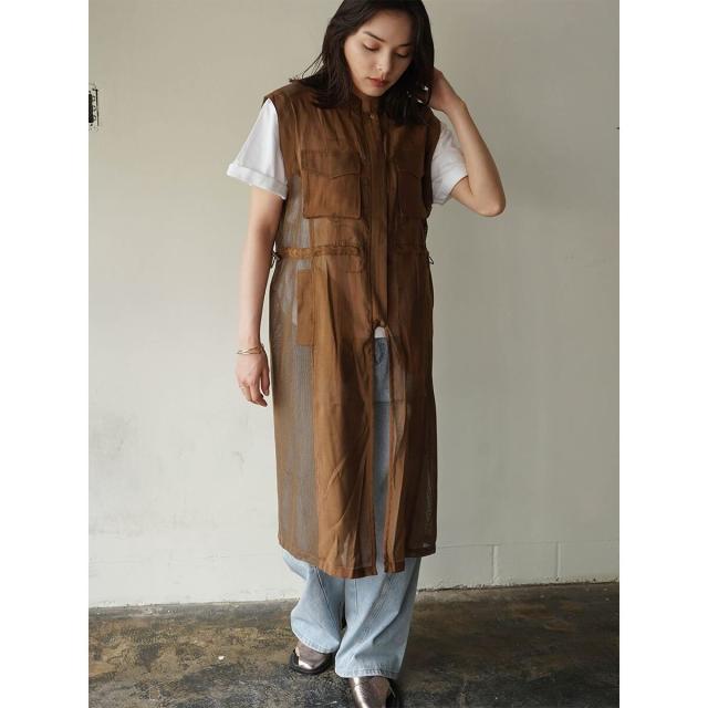 FLORENT フローレント ベスト ベージュ サイズ:00(S) | 24春夏