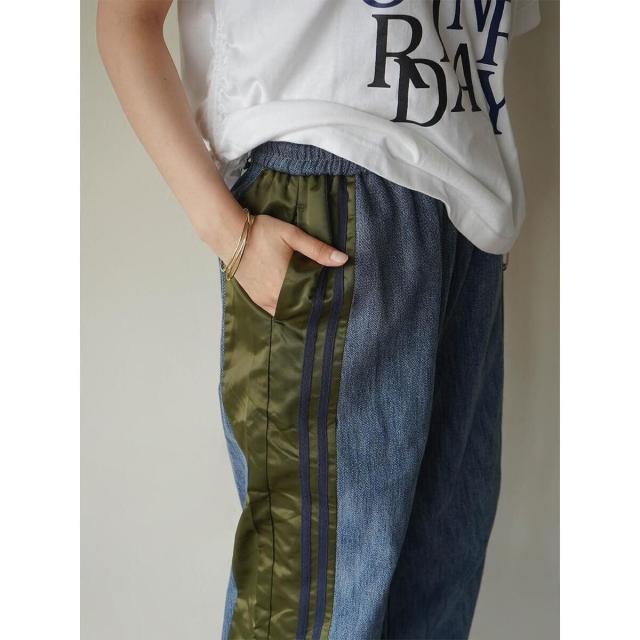 ラディエイト（RADIATE）/ナイロンドッキングラインデニムパンツの通販