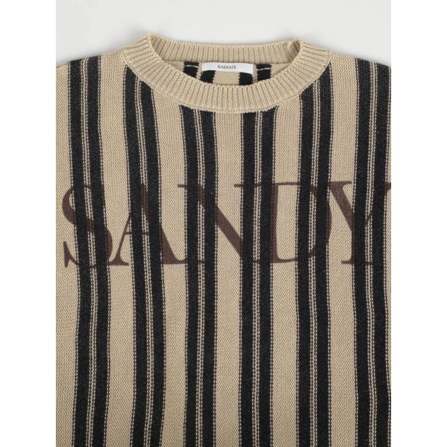 ラディエイト（RADIATE）/ケミカルウォッシュストライプロゴニット