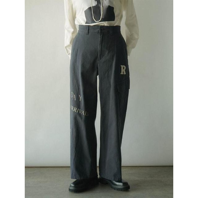 ラディエイト（RADIATE）/サイドポケットレタリングチノパンツ
