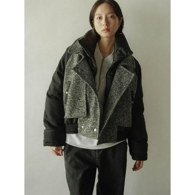 ラディエイト（RADIATE）/ツイードドッキングデザインアウター