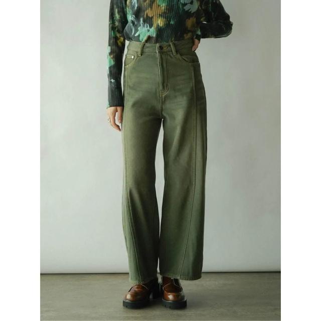 ラディエイト（RADIATE）/裏フリースワイドデニムパンツ