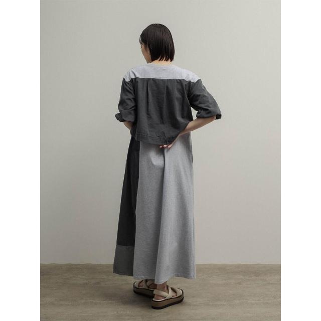 ラディエイト（RADIATE）/デニムコンビバルーンスリーブワンピース_3