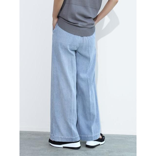 お値下げ中❣️新品未使用【スコットクラブ】バレルレッグ デニムパンツ ライトブルー スコットクラブパンツ スコットクラブ SCOTCLUB バレルレッグデニム