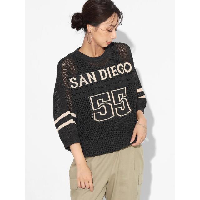 スコットクラブ（SCOTCLUB）/ローゲージロゴサマーニットの通販は