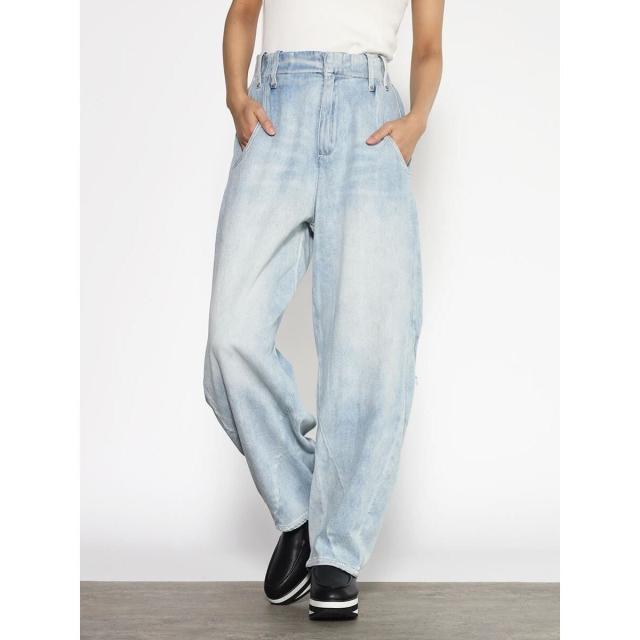 スコットクラブ（SCOTCLUB）/カットデザインデニムカーブパンツ