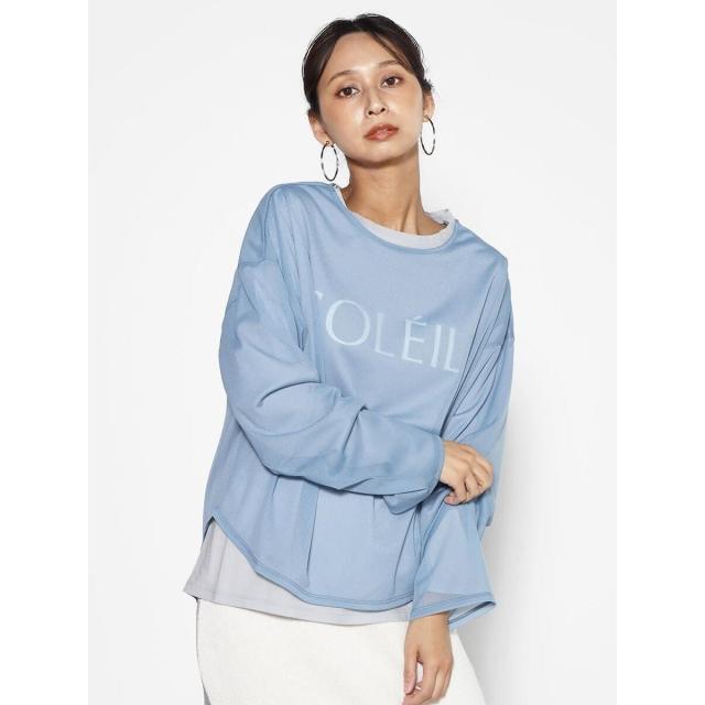 スコットクラブ（SCOTCLUB）/シアーレイヤードロゴTシャツ