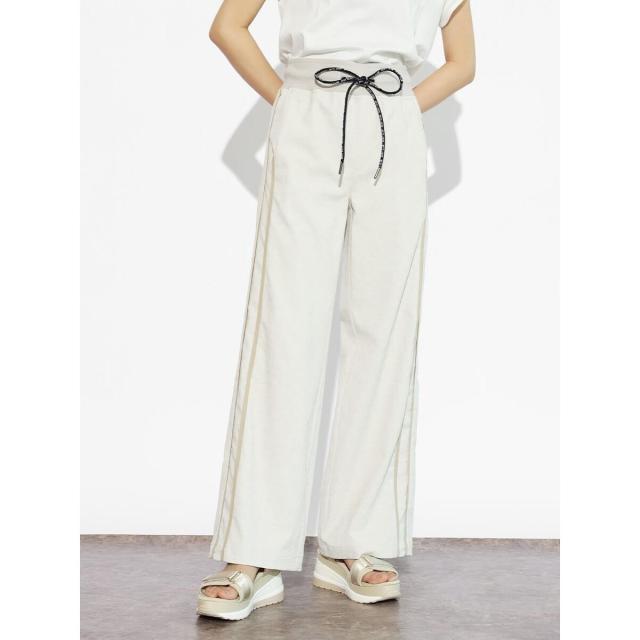 SCOTCLUB サイドラインワイドパンツ スコットクラブ SCOTCLUB サイドラインワイドパンツ （ブラック