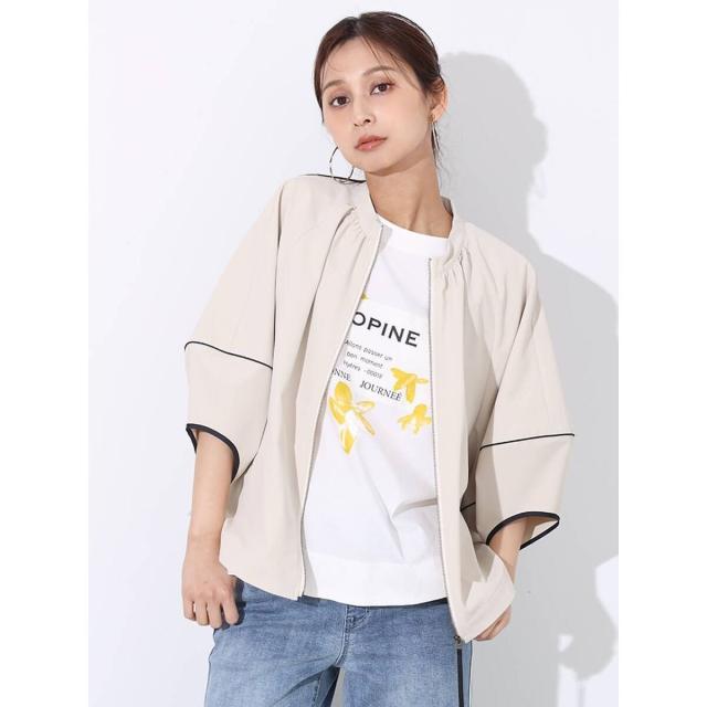 スコットクラブ（SCOTCLUB）/バルーンスリーブライトブルゾン