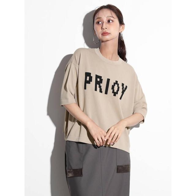 スコットクラブ（SCOTCLUB）/ロゴグラフィックニットプルオーバー