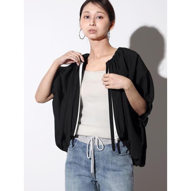 スコットクラブ（SCOTCLUB）/バルーンシルエットドルマンZIPジャケット