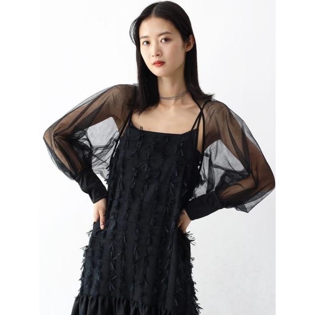 レジル（resil）/バルーンシルエットシアーボレロ