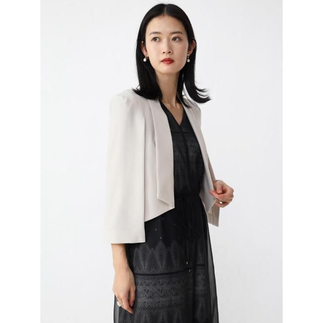 resil ケープデザインショートジャケット LASUD｜ケープデザインショートジャケット | Rakuten Fashion