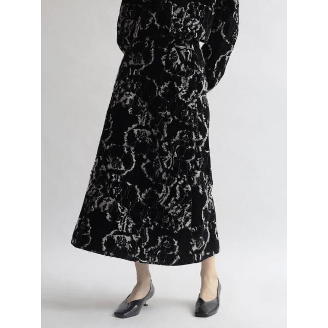 レジル（resil）/ベロアジャガードスカート