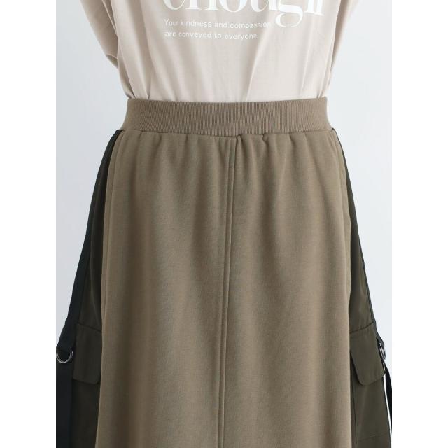 クローブ（CLOVE）/サイドポケットスウェットスカート