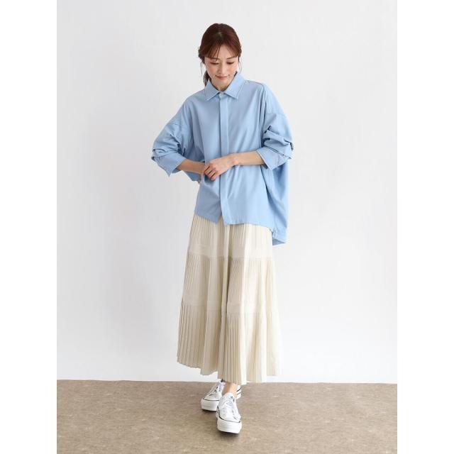 クローブ（CLOVE）/デザインプリーツスカート