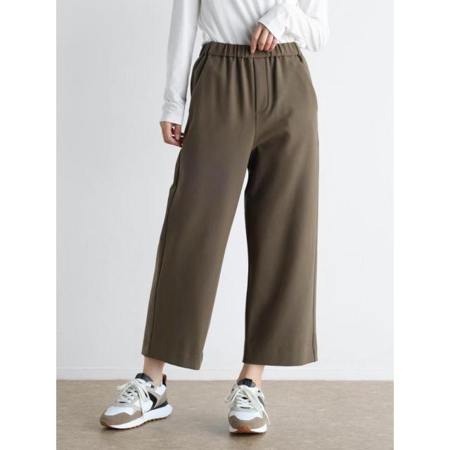 クローブ（CLOVE）/ウールライクストレッチワイドパンツ