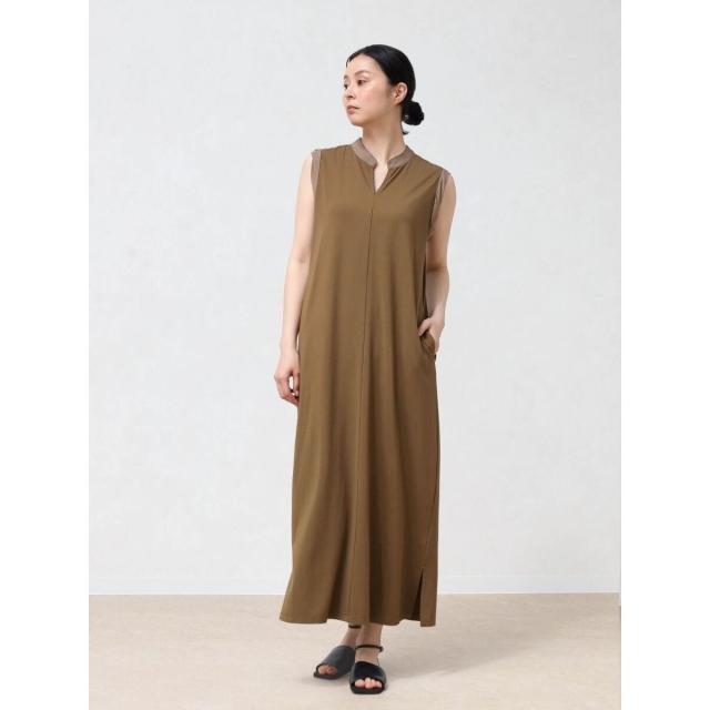 クローブ（CLOVE）/リラックスキーネックワンピース