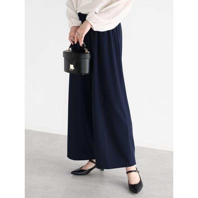 ヴァン（Vin）/リラクシーネイビーワイドパンツの通販は