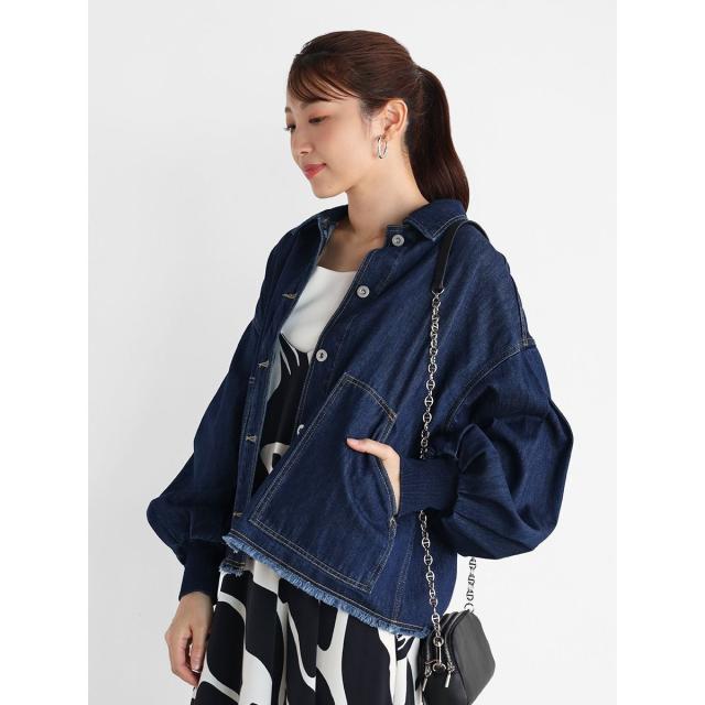 ヴァン（Vin）/ボリュームスリーブデニムジャケットの通販はau PAY