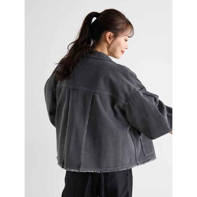 ヴァン（Vin）/ボリュームスリーブデニムジャケットの通販はau PAY