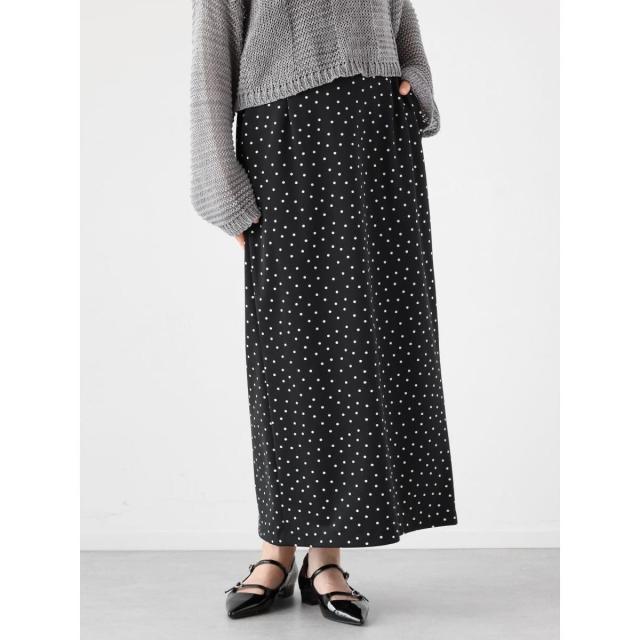 ヴァン（Vin）/ドットプリントIラインスカートの通販は 10,800円