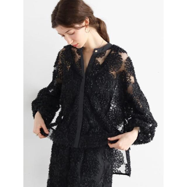 ヴァン（Vin）/サークルフラワーチュールブラウスの通販は 12,750円