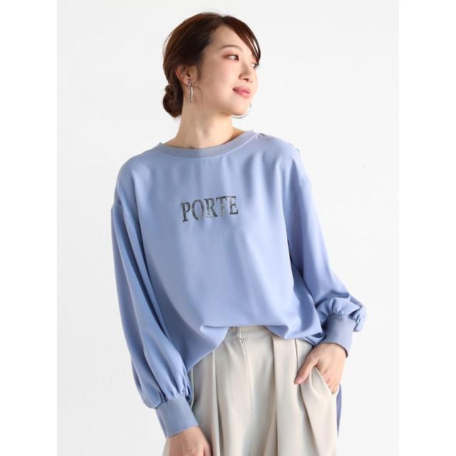 ヴァン（Vin）/箔ロゴシアートップス