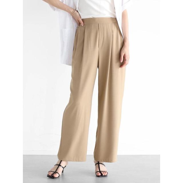 ヴァン（Vin）/タックストレートパンツ