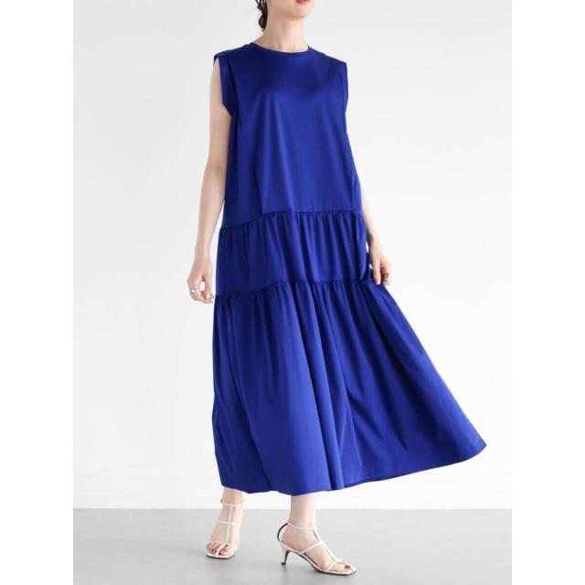 ヴァン（Vin）/ノースリーブティアードカットワンピース