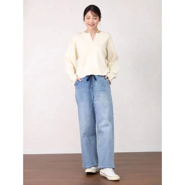 ヴァン（Vin）/裏配色ジップスウェットライクニット_11