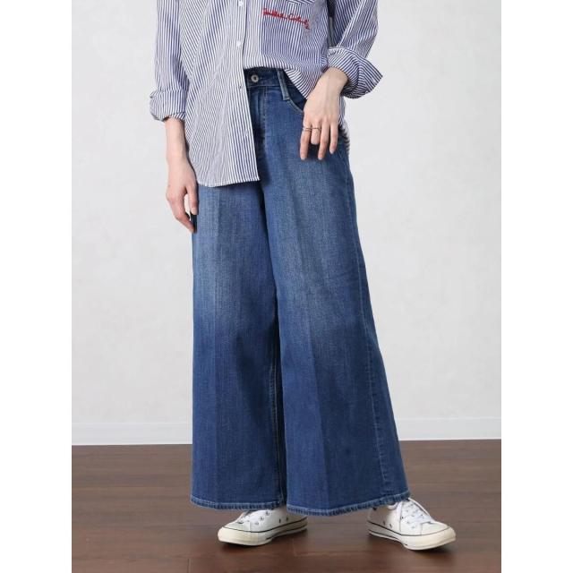 ヴァン（Vin）/ワイドデニムパンツ