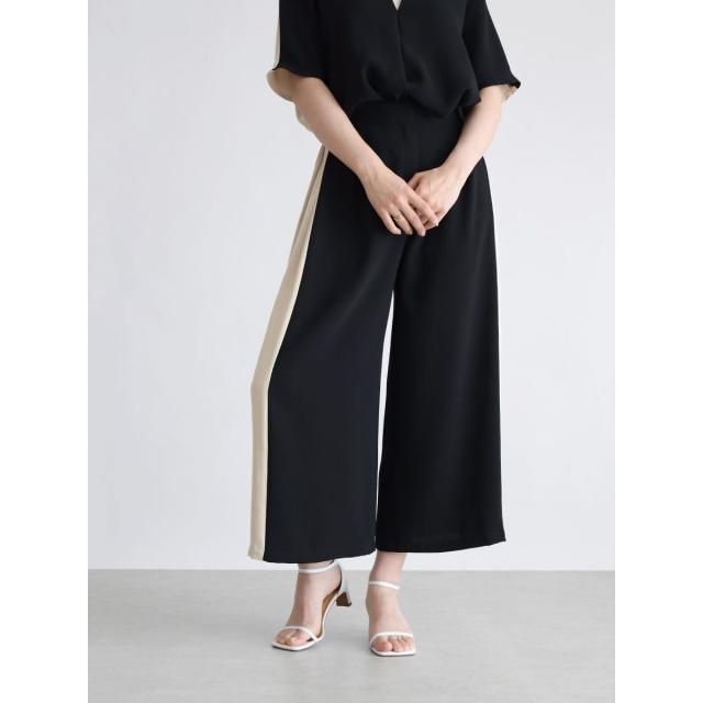 アーガ（Aga）/バイカラーワイドパンツの通販は