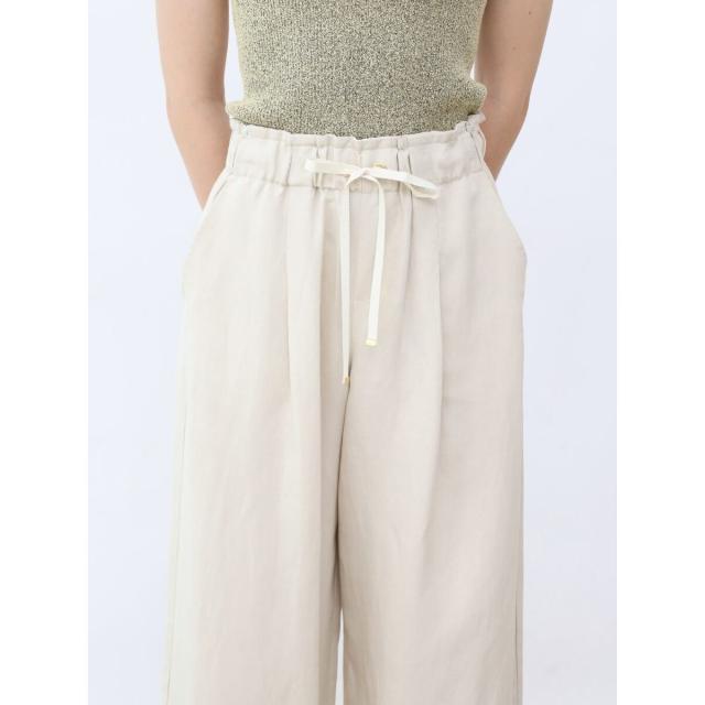 アーガ（Aga）/リネン混ドロストワイドパンツの通販はau PAY