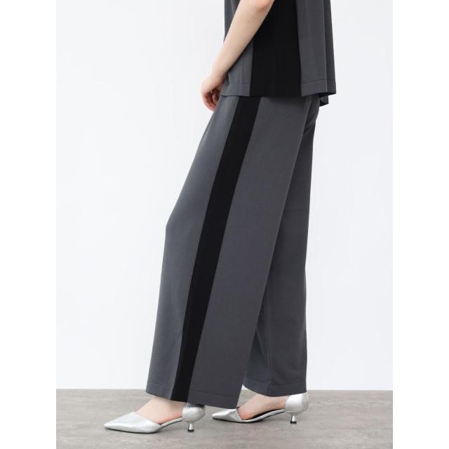 アーガ（Aga）/バイカラーラインニットパンツの通販は