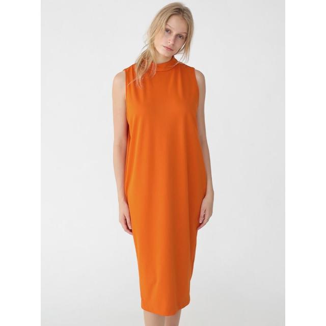 アーガ（Aga）/ジョーゼットボトルネックコクーンシルエットワンピースの通販は